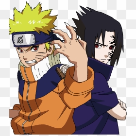 Thumb Image - Goku And Vegeta And Naruto And Sasuke, HD Png Download - naruto sasuke png