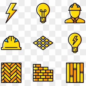 Yellow Icons Png, Transparent Png - construction icons png