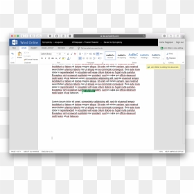 Screenshot, HD Png Download - microsoft word icon png