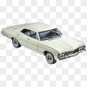 1967 White Chevrolet Impala - 67 Impala Png, Transparent Png - impala png