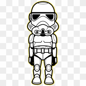 Stormtrooper Star Wars Clipart, HD Png Download - star wars personajes png