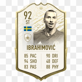 Schmeichel Icon Fifa 20, HD Png Download - zlatan ibrahimovic png