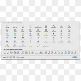 Microsoft Word Toolbar Icons - Standard Toolbar Icons, HD Png Download - microsoft word icon png