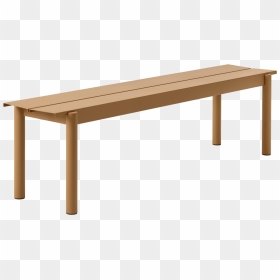 30945 Linear Bench Burnt Orange 170cm 669 1545224337 - Outdoor Black Steel Bench, HD Png Download - single wood plank png