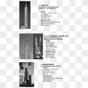 Monochrome, HD Png Download - sears tower png