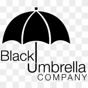 Black Umbrella Company Logo - Umbrellas Logo, HD Png Download - umbrella logo png