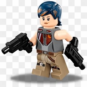 Ezra Bridger Lego Minifigure, HD Png Download - star wars personajes png