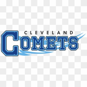 Cropped Cleveland Comets Primary Logo - Cleveland Comets Softball, HD Png Download - comets png