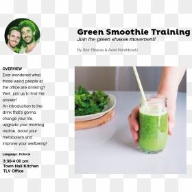 Health Shake, HD Png Download - green smoothie png