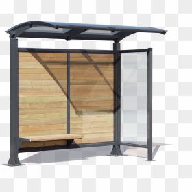 Bus Waiting Shelter Alessandra Wood Model - Bunk Bed, HD Png Download - single wood plank png