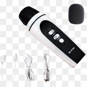 Nvm02 Mini All In One Portable Karaoke Microphone For - Electronics, HD Png Download - mp3 png