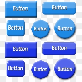 Make Gui Buttons For App And Website - Graphics, HD Png Download - website buttons png