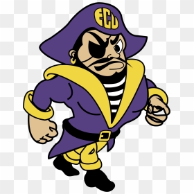 Ecu Pirates Logo Png Transparent Ecu Pirate - East Carolina University Pirate, Png Download - ecu logo png