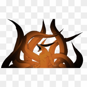 Nine Tailed Fox Png, Transparent Png - kurama png