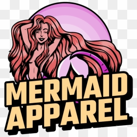 Beach Apparel Brand Logo Maker Featuring A Mermaid - Logo Clothing, HD Png Download - logo design ideas for graphic designers png