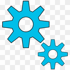 Engines Clip Art, HD Png Download - gears vector png