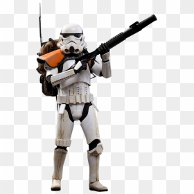 Hot Toys Stormtrooper Jedha Patrol Sixth Scale Figure - Stormtrooper Jedha, HD Png Download - stormtroopers png