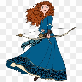 Disney Clipart Lyrics - Disney Princess Merida, HD Png Download - disney clipart png