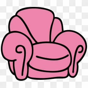 Couch Vecteur Clipart , Png Download - Pink Couch Cartoon Png, Transparent Png - single wood plank png