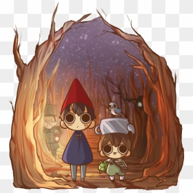 Max Rec, The Paintings On The Wall - Over The Garden Wall Chibi, HD Png Download - paintings png