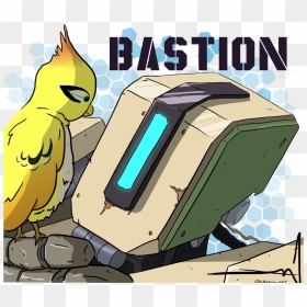 #overwatch #bastion #videogame #bird #robot - Illustration, HD Png Download - overwatch bastion png