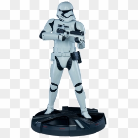 Sideshow Collectibles First Order Stormtrooper Premium - First Order Stormtrooper Figure, HD Png Download - stormtroopers png