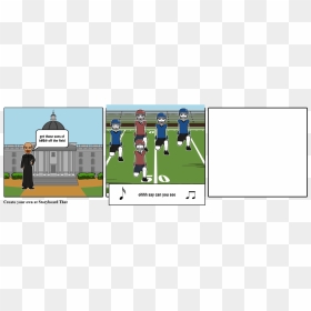 Cartoon, HD Png Download - football players png