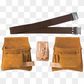 Klein Tools 42244 Nail/screw And Tool-pouch Combination, HD Png Download - utility belt png