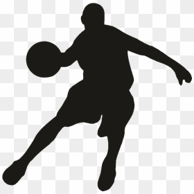 Better Basketball Wall Decal Sticker - Clip Art Basketball Player, HD Png Download - basketball .png