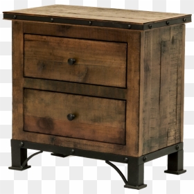 Venezia Nightstand - Chest Of Drawers, HD Png Download - single wood plank png