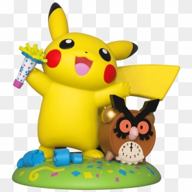 Ringing In The Fun Pikachu Figure, HD Png Download - pickachu png