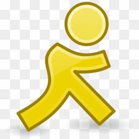 Walk Icon - Clip Art Png Walk Icon, Transparent Png - walking icon png