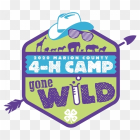 4-h Camp Logo, HD Png Download - 4h logo png