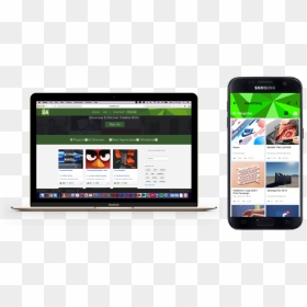Behance Revised 06 - Smartphone, HD Png Download - behance png