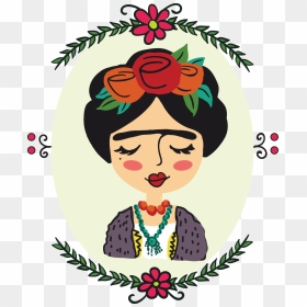 Frida Kahlo Illustration On Behance - Frida Kahlo Illustration, HD Png Download - behance png