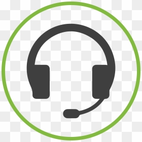 Phone Headset Icon - Headphones Icon On Phone, HD Png Download - headset icon png