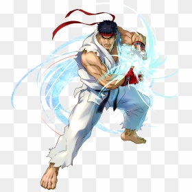 Hadouken Ryu Street Fighter, HD Png Download - street fighter ken png