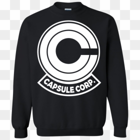 Ripple Junction Dragon Ball Z Capsule Corp Pullover - Calvin And Hobbes Christmas Sweater, HD Png Download - capsule corp logo png
