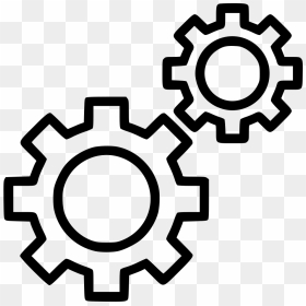 Gears Gear Setting Settings Option Changes - User Manual Book Icon, HD Png Download - gears vector png