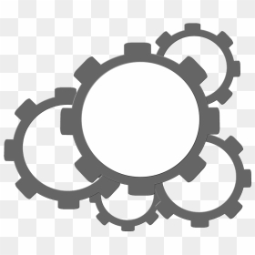 Gears Clipart Science Technology - Tech Support Logo Png, Transparent Png - gears vector png