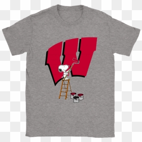 Autism Shirts Babby Yoda, HD Png Download - wisconsin badgers logo png