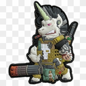 Transparent Army Soldier Png - Tactical Unicorn Patch, Png Download - dabbing unicorn png