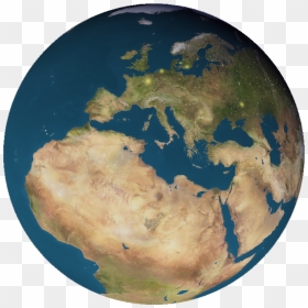 After These Were Mapped, We Mapped The Heatmap Texture - Earth, HD Png Download - earth texture png