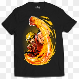 Camiseta Street Fighter - Nobody Is Perfect T Shirt, HD Png Download - street fighter ken png