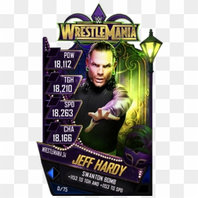 Jeffhardy S4 19 Wrestlemania34 Ringdom - Wwe Supercard Heroic Cards, HD Png Download - wrestlemania 34 logo png