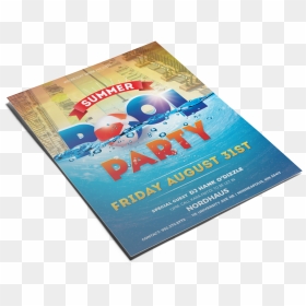 Pool Party By Wednesday Media Mockup - Flyer, HD Png Download - special guest png