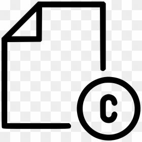Transparent Copyright Symbol Png - Load File Icon Png, Png Download - copyright symbol white png