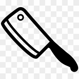Meat Cleaver Comments - Chopping Knife Icon, HD Png Download - meat icon png