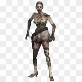 Red Dead Redemption Female Zombie, HD Png Download - zombie eyes png