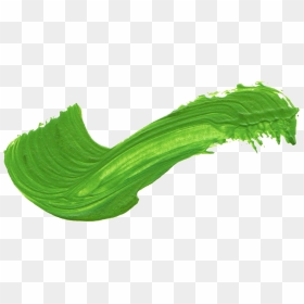 Green Paint Smudge Png, Transparent Png - green brush stroke png